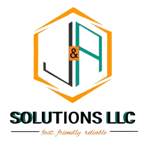 J and A solutions Group Logo clear